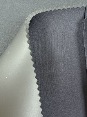 Neoprene Material CR Chloroprene Sheets With Ti Coating Smooth Skins For Strong Titanium Adhesion In Swimwear And Wetsuit Linings