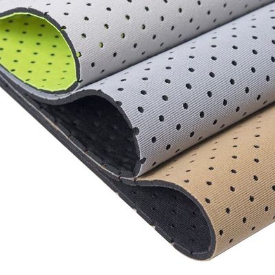 নরম Sbr Scr CR ডাবল সাইডেড Neoprene কাপড় রোল 100% জলরোধী Polychloroprene,Perforated কাপড়, porous কাপড়, breathable কাপড়, Mesh