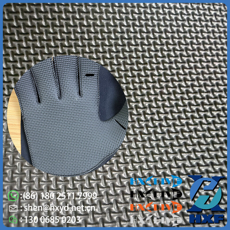 Neoprene Material 3D Diamond Waffle Embossed Texture for Enhanced Traction Long Lasting Wear Resistance